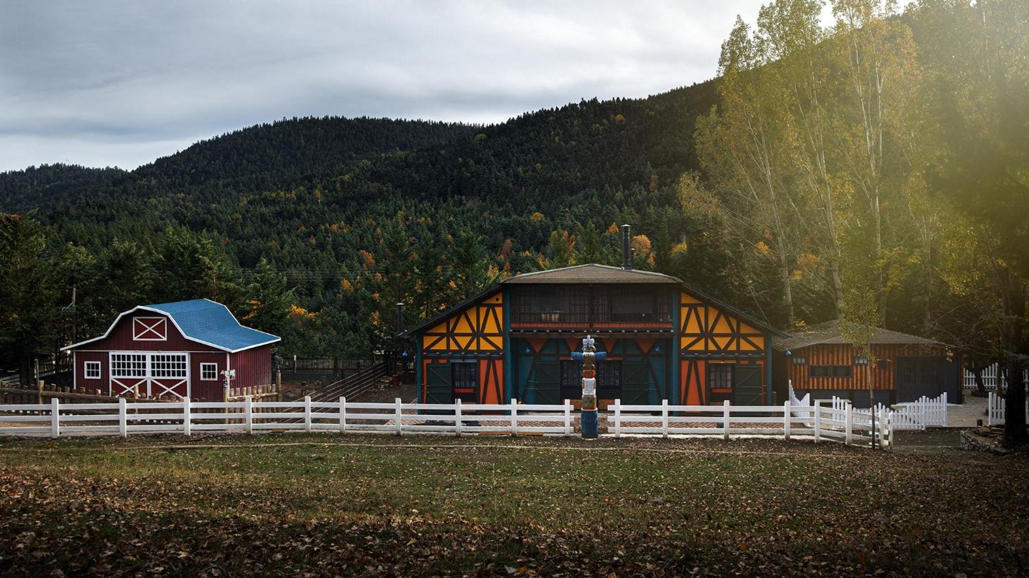 Gasthaus Vasilikia Mountain Farm & Retreat Pavliani Exterior foto