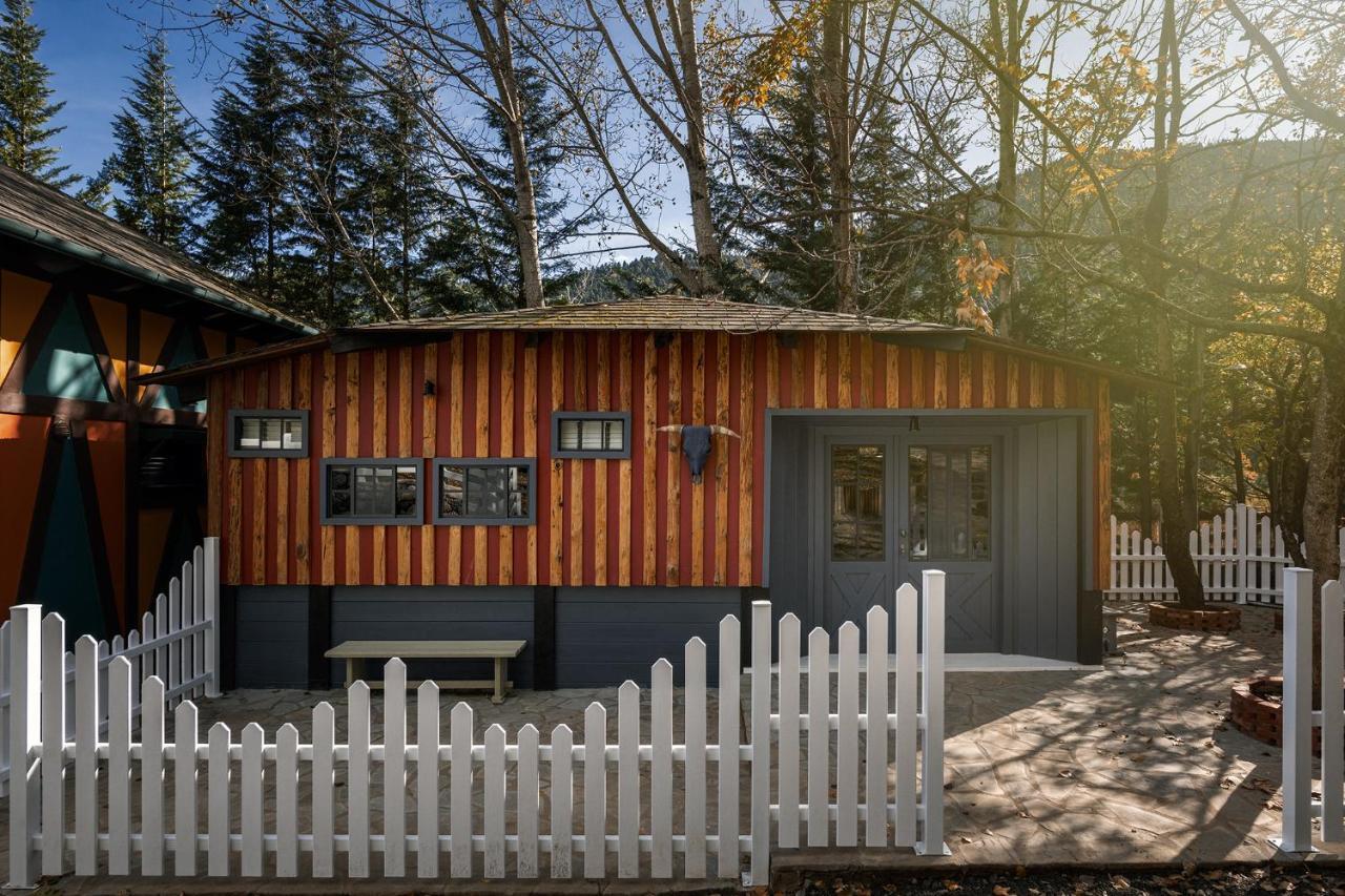 Gasthaus Vasilikia Mountain Farm & Retreat Pavliani Exterior foto