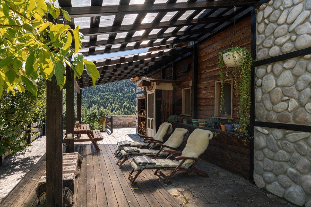 Gasthaus Vasilikia Mountain Farm & Retreat Pavliani Exterior foto